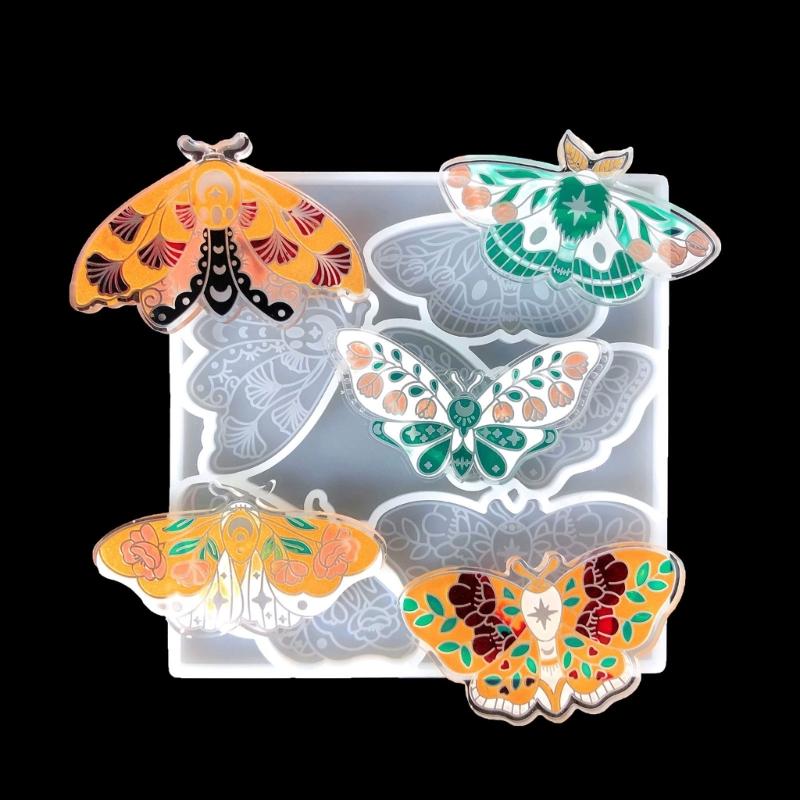 Epoxy Resin Butterfly Pendant Silicone Mould DIY Crafts Jewelry Making Tools