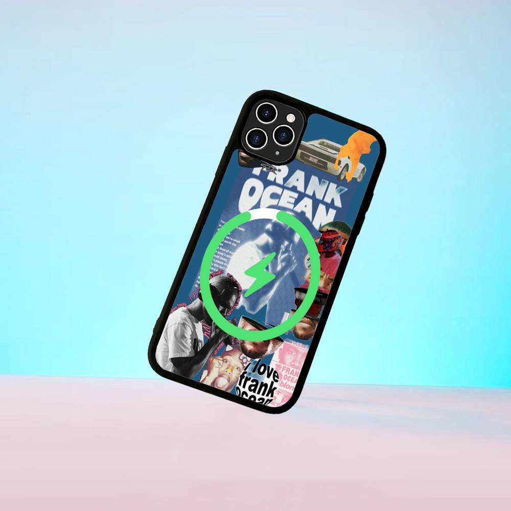 Singer F-Frank O-Ocean Phone Cover For IPhone 17 16 15 14 13 12 11 Pro Max Mini For Magsafe Magnetic Wireless Charge