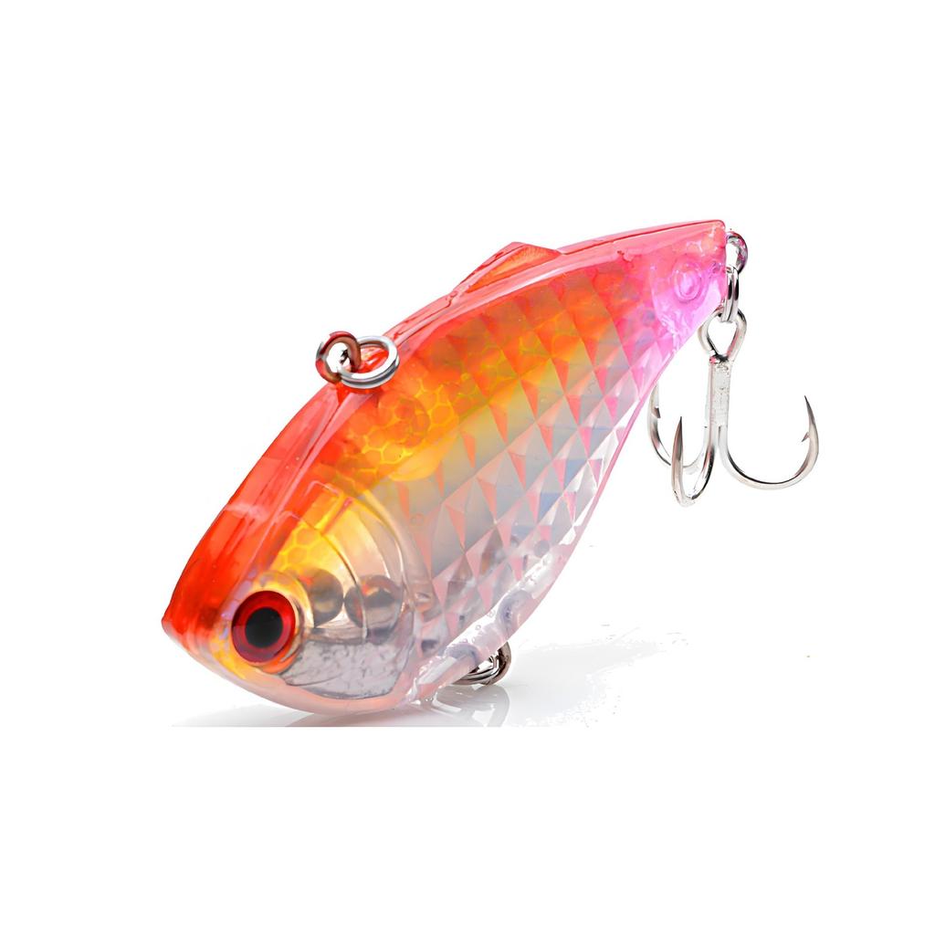 Künstlicher Hart-Rassel-Vibrations-Bass-Sink-Kurbel-Wobbler 6CM 15.3G VIB Angeln Lipless Crankbait