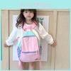 Modern Stylish Kids Backpack With Color Block Design Perfect For Children In Preschool
