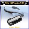 Front Right Exterior Door Handle Fit for Toyota Tacoma 1995-2004 No.6921035030