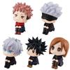 Jujutsu Kaisen Q Version Gojo Satoru & Yuji Itadori Figure Set: Cake Ornaments, Model Cars, Gashapon Blind Box Dolls
