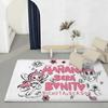 Pop Singer K-Karol GS Floor Mat Eco-Friendly Flannel Doormat Non-Slip Odorless Soft Short Plush Indoor Floor Rug