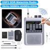 New Firmware 2.30 Second Generation DSP2 SDR Malachite Radio Receiver Digital Portable Radio 5000mAh Battery 3.5-inch Touch LCD