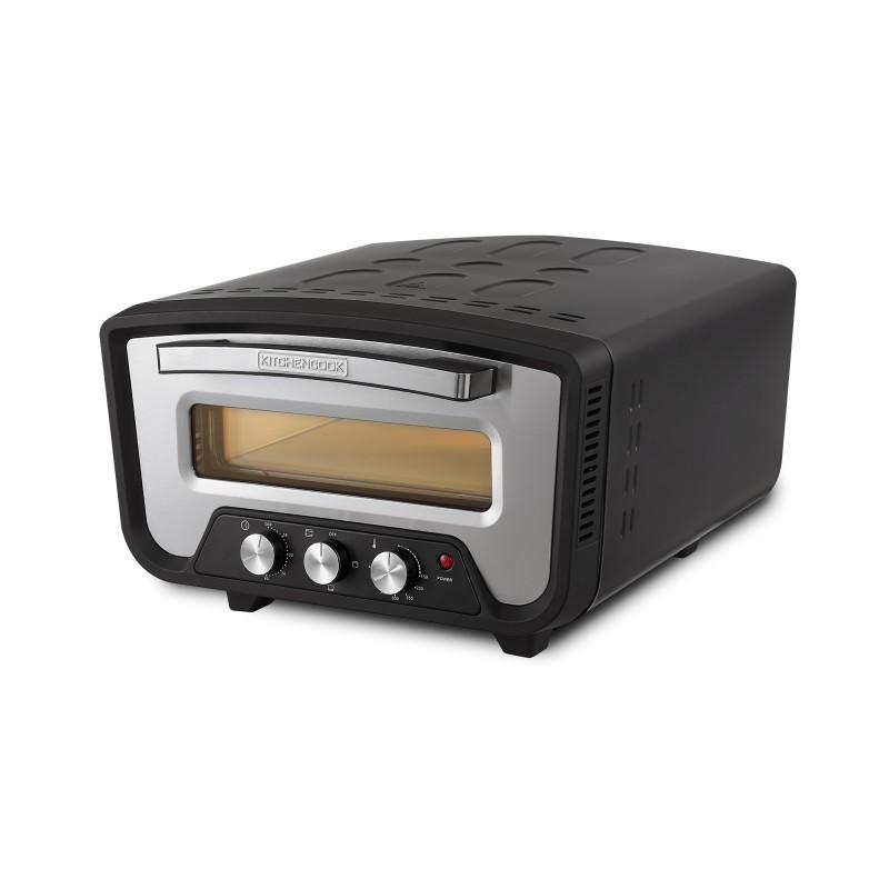 Kitchencook - K Pizza Lite - Four à Pizza électrique - Cuisson 3 Minutes - 2200w - 430°c