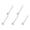 Golf Silicone Toilet Brushes Set Long Handled Toilet Cleaning Brush Golf Brush Head Toilet Cleaning Brush Bathroom Cleaning Tool