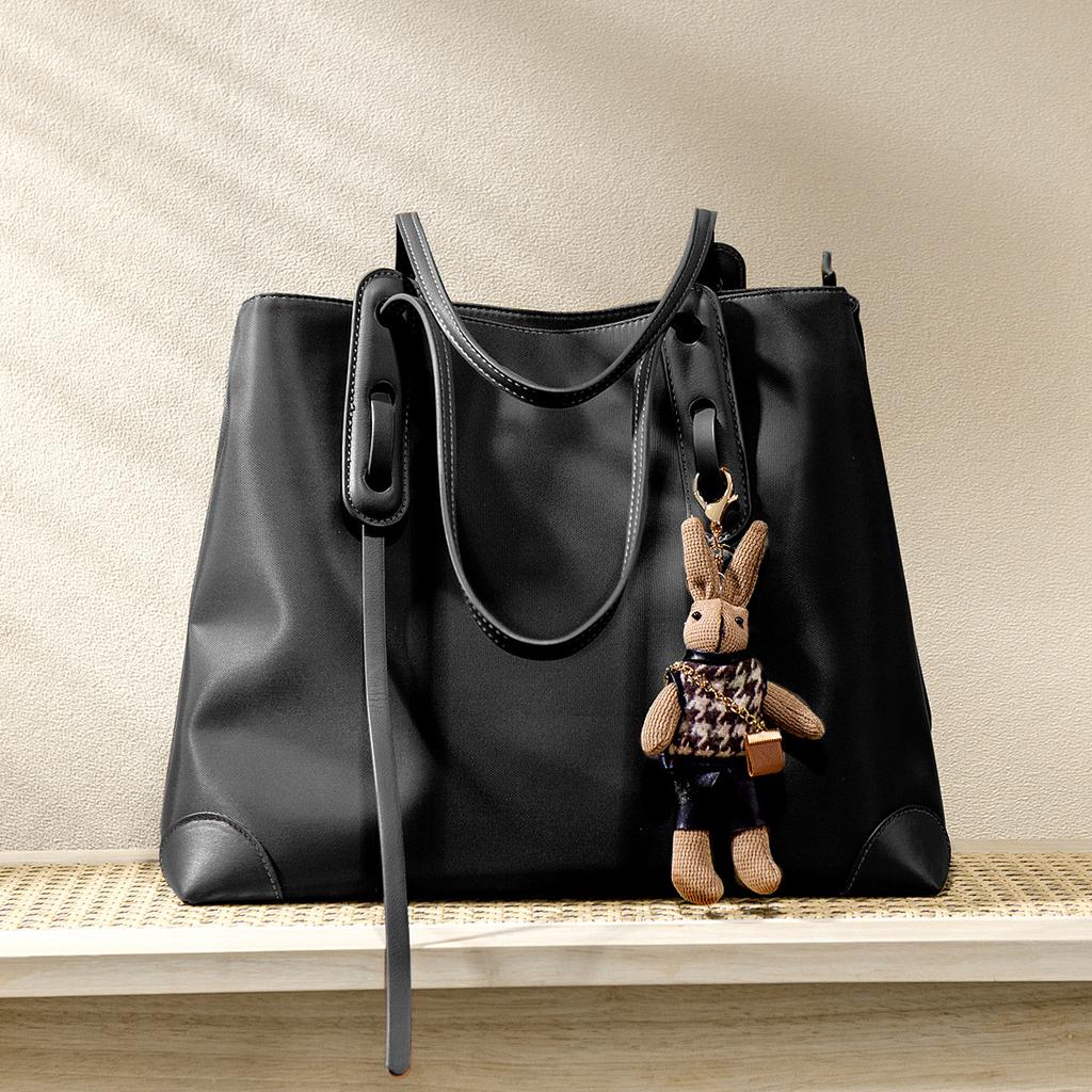 Bag Commuter Tote Bag Large Capacity High Sense Fashion Versatile Canvas Shoulder Armpit Bag