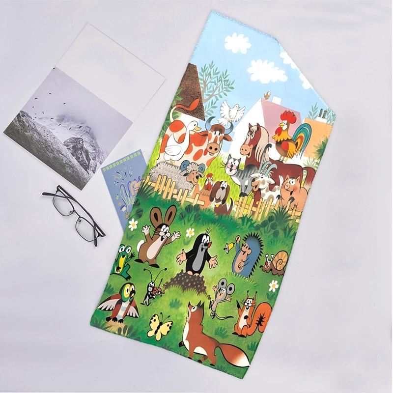 Krtecek Fashion Beach Towel: Ideal for Summer Adventures Soft, absorbent and quick drying suitable for swimming and bathing