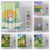 Home Shower Curtains for Bathroom Landscape Animals Waterproof Fabric Bathroom Curtains Modern Shower Curtain 180x200 240x200
