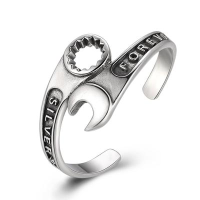 Nuovo Bracciale alla Moda Personalizzato di Tendenza Cool da Uomo Chiave Inglese a Forchetta Personalizzata