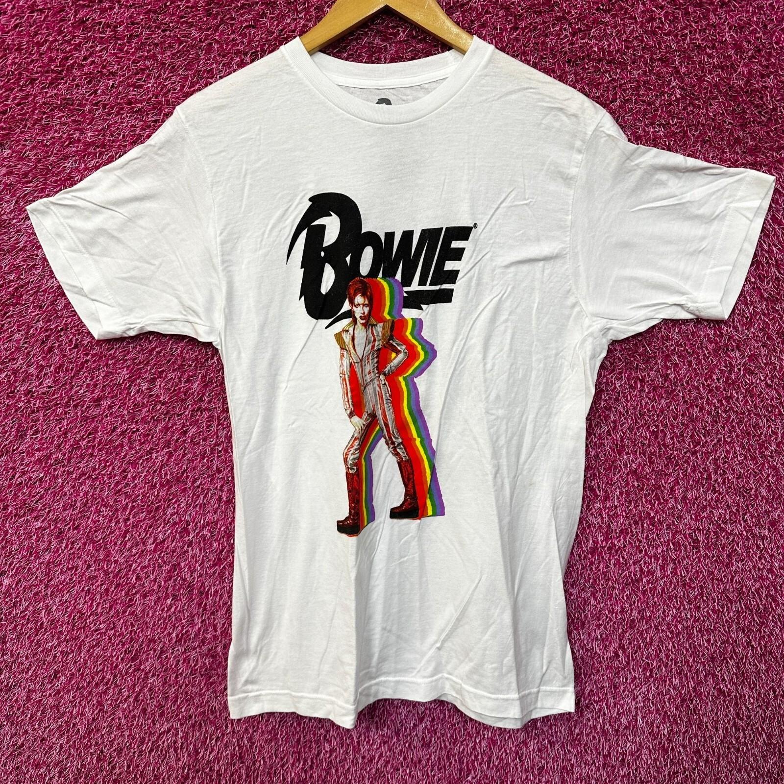 David Bowie starman Rock Tshirt size Medium S