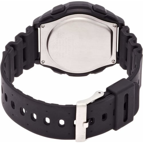Citizen Q&Q Watch Digital Radio Solar Waterproof Date Urethane Belt MHS7-300 Men's Black