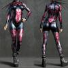 3D Digital Printing Stage Performance Costumes Adults Halloween Events Carnival Theme Party Cosplay Outfit Pretend Game Jumpsuit