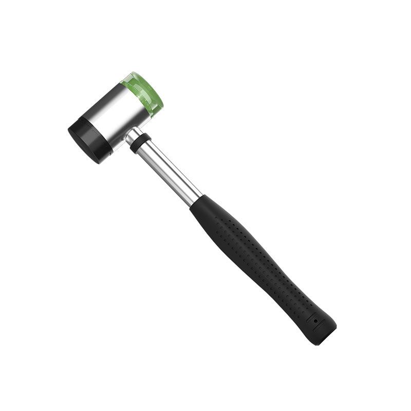 Rubber Mallet with Steel Handle for Home Improvement and Tile Installation