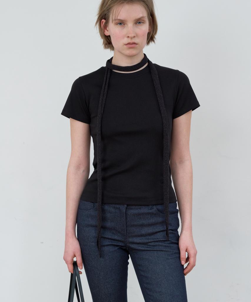 MA JOURNEE Basic Simbol T-Shirt_Black