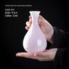 Handmade Dehua Jade Porcelain Vase for Flower Arrangements - Small Home Decor Ornament