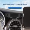 Suporte de Telefone com Carregamento Sem Fio para Mercedes-Benz Classe V 2016-2021