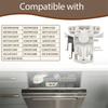 2025+ 17476000012184 Dishwasher Door Latch Switch Compatible with for Replaces 1747600000004 AP7175456
