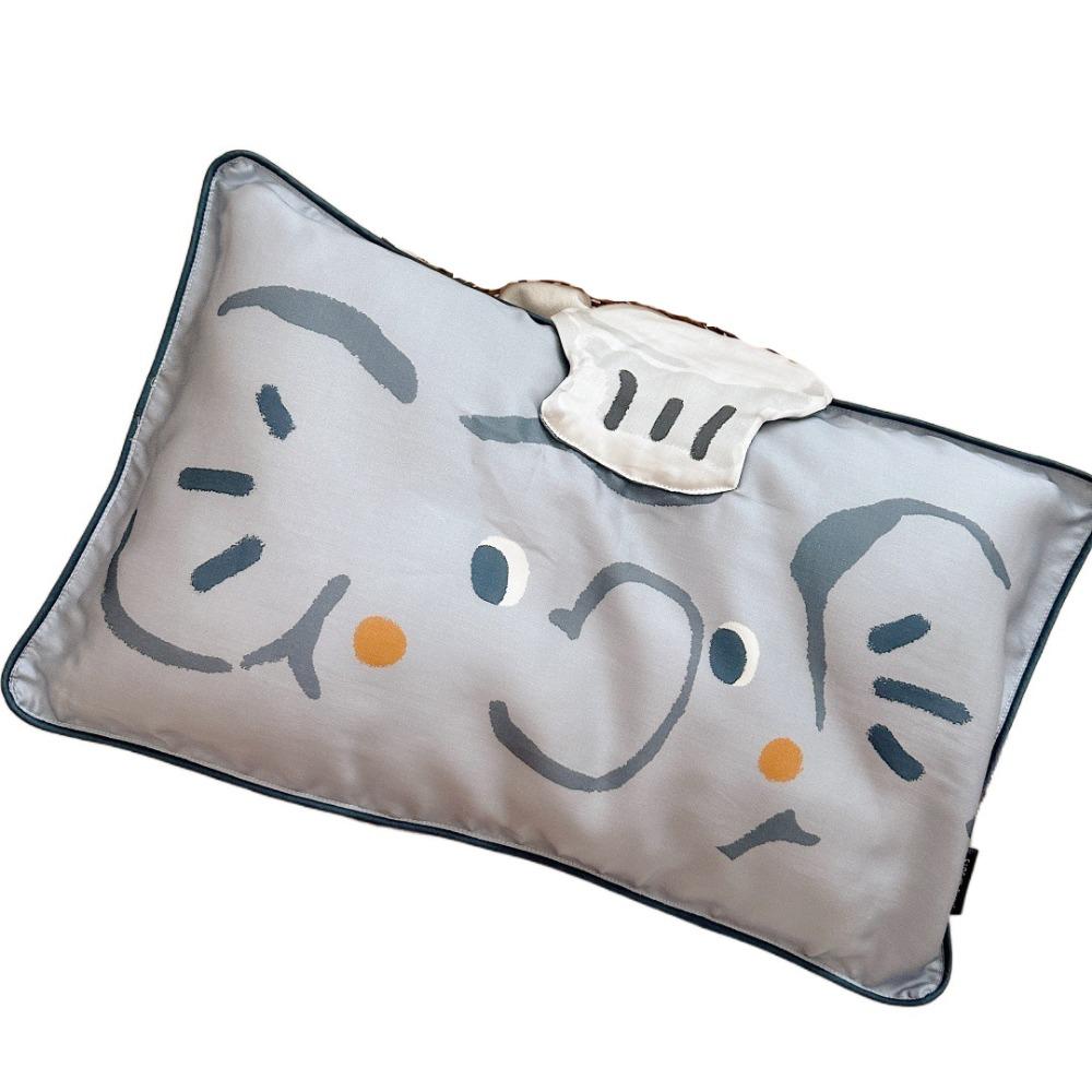 

Soft Cartoon Pillow Cover Rectangular Cushion Cover Bedding Supplies Pillow Case Home Decor Style 2