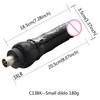 FREDORCH Sex Machine Attachment 3XLR 3PRONG Attachment Dildo For Women and Men Sex Masturbation Love Machine Dildo Sex Toys