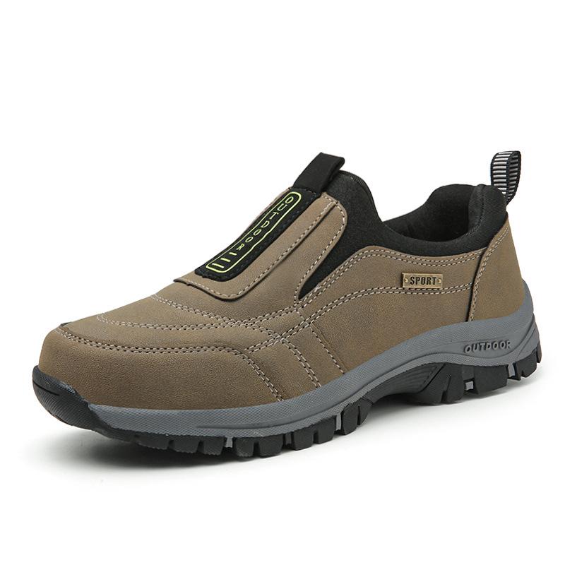 Men's Waterproof, Non-Slip Outdoor Sports & Safety Shoes with Wear-Resistant Thick Soles
