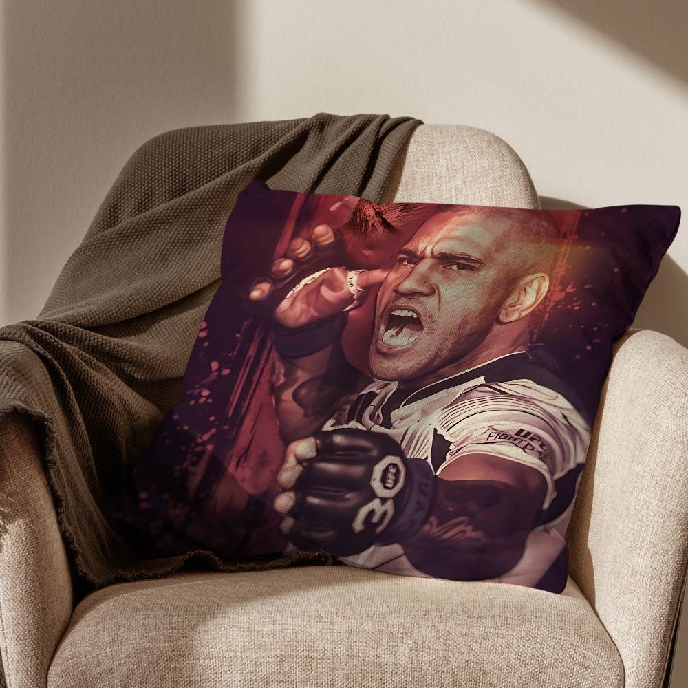 Weight category Alex Pereira Pillow Case Antidustmite Pillowcase Invisible zipper silky short plush Sofa cushion cover