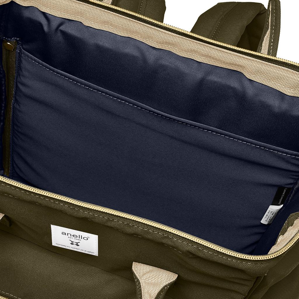 3WAY Boston Backpack Shoulder Water Repellent A4 CROSS BOTTLE ATC3332R Olive [Anello]