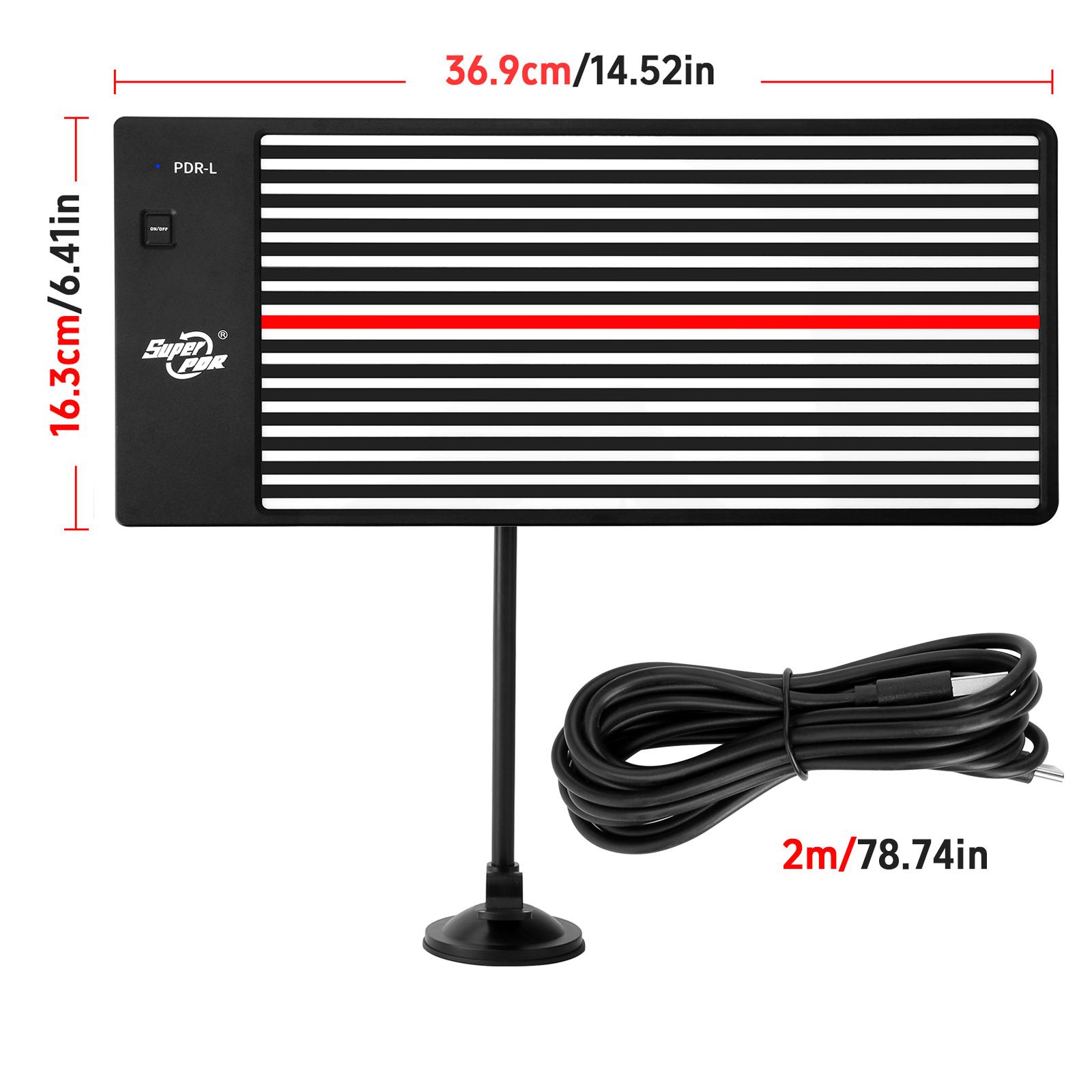 Светодиодная доска PDR Светодиодная линия Проводная доска Инструмент для удаления вмятин на автомобиле Отражающая доска Ручные инструменты для ремонта автомобиля Инструмент LED lamp