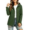 Women's Rain Jacket Color Casual Outdoor Coat for Hiking and Travel