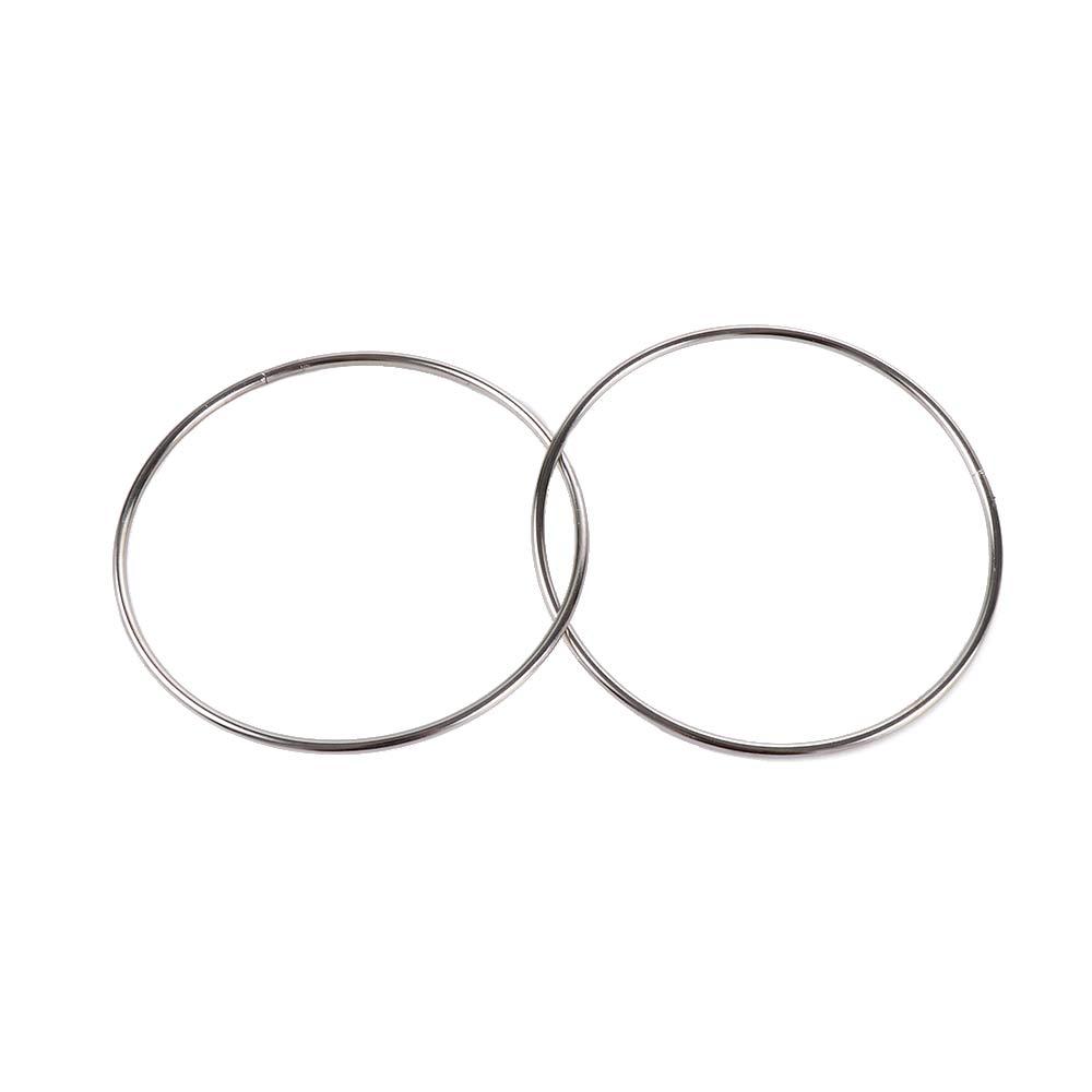 4pcs Magic Toy Metal Rings Classic Linking Iron Hoops Fun Magic Trick Playing Props Toys Tools Close-up Magic Tools Supplies
