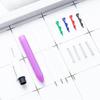 Ballpoint Pens 1.0mm Shuttle Pens 4-in-1 Retractable Ballpoint Pens Multicoloured Pens Writing Tool for Students Teacher