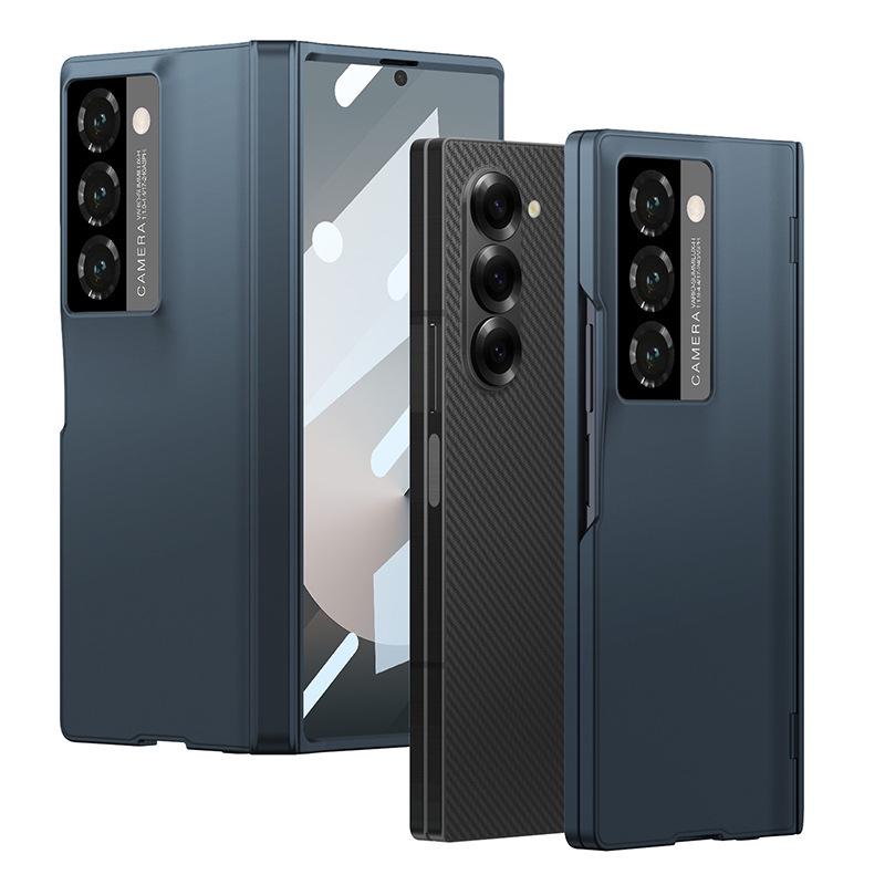 Husă pentru telefon Samsung Z Fold6: Protector de ecran pliabil cu închidere magnetică integrată și acoperire completă a camerei într-un stil minimalist