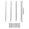 4x Needle Crafting Sticks Detail Tool,Accessories,Carving Texture Art,Ceramic and Pottery Tools