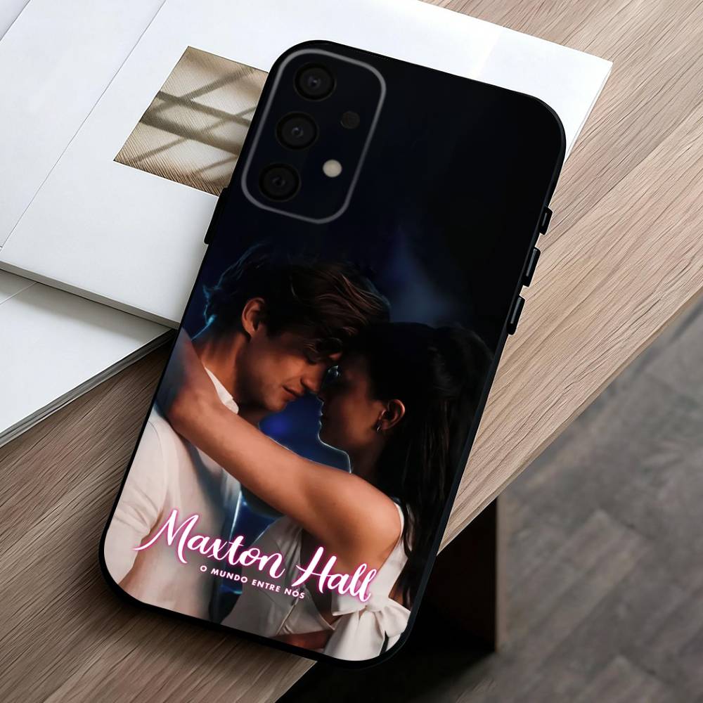 

M-Maxton H-Hall Phone Case For Samsung Galaxy A73,A72,A71,A70,A53,A52,A51,Others Soft Black Cover Samsung a12