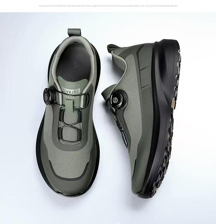 Men's Rotating Buckle Low-Top Casual Shoes - Spring/Autumn Collection