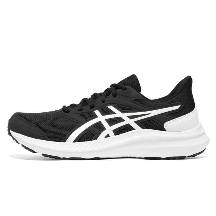 Asics Jolt 4 Breathable And Lightweight Low Top Running Shoes Men's Black White