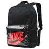 Nike PVC Backpack Regular Unisex Black Red Casual DM0433-010