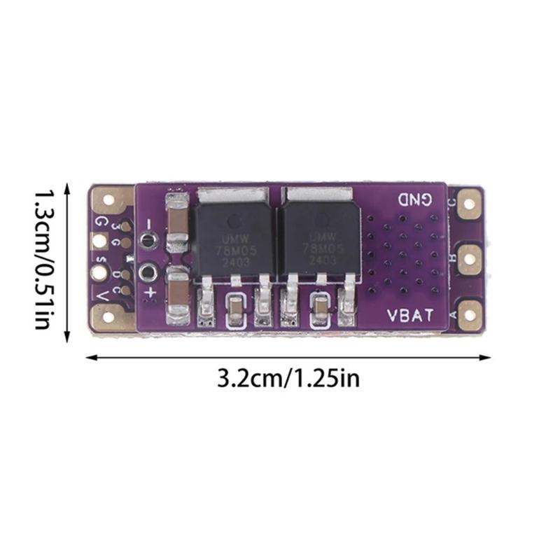 High Performances 2-4S 32bit ESC AM32 40 A Highly Power Speed Regulator for Model Airplanes Enhances Stability &Control
