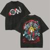 Fullmetal Alchemist Anime Lover Unisex Plus Size Washed Tshirt Suitable for All Seasons Personality Clothes Streetwear Trendy