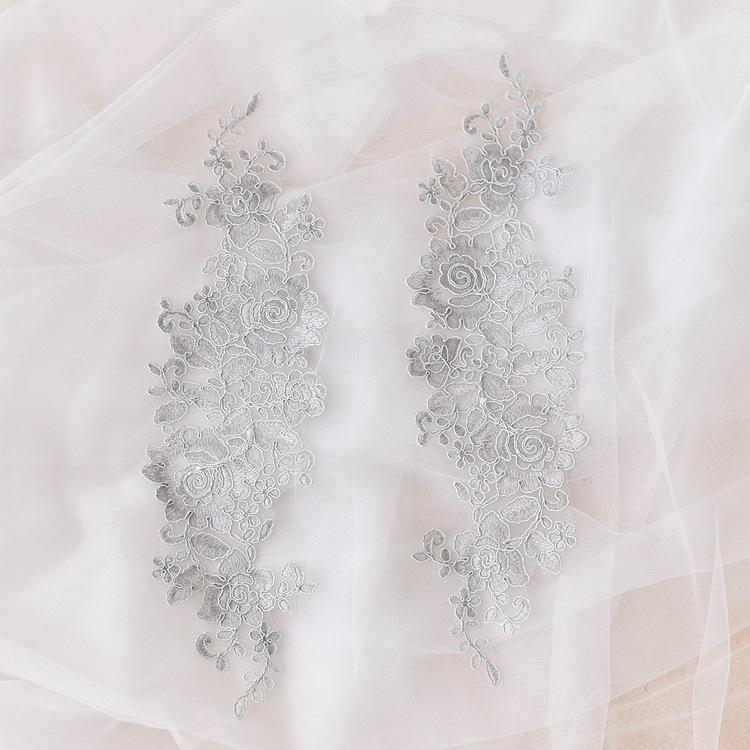 Thousand Colors Bride With Lace Accessories, White Car Bone Lace Handmade Diy Headdress Flower Material