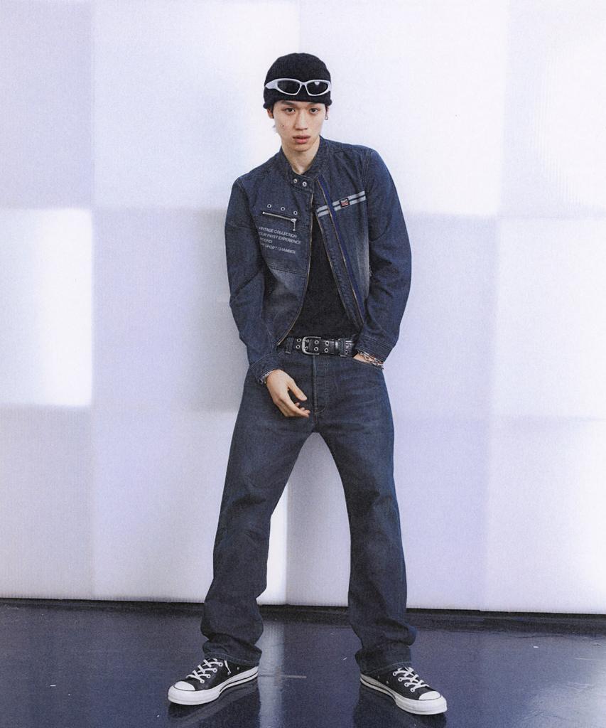 Sport Chamber Sc Denim Biker Jacket (Indigo)