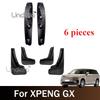 For XPENG GX 2026 2027 Car Rear Wheel Antifreeze Mudflaps Mud Splash Guard Fender Anti-dirt Anti-splash Car Accessories