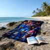 Ultra-Soft Beach Towel with Sonic Theme,Ideal for Pool - Camping, Diving - Perfect Travel Essential, Vibrant Beach Towel.