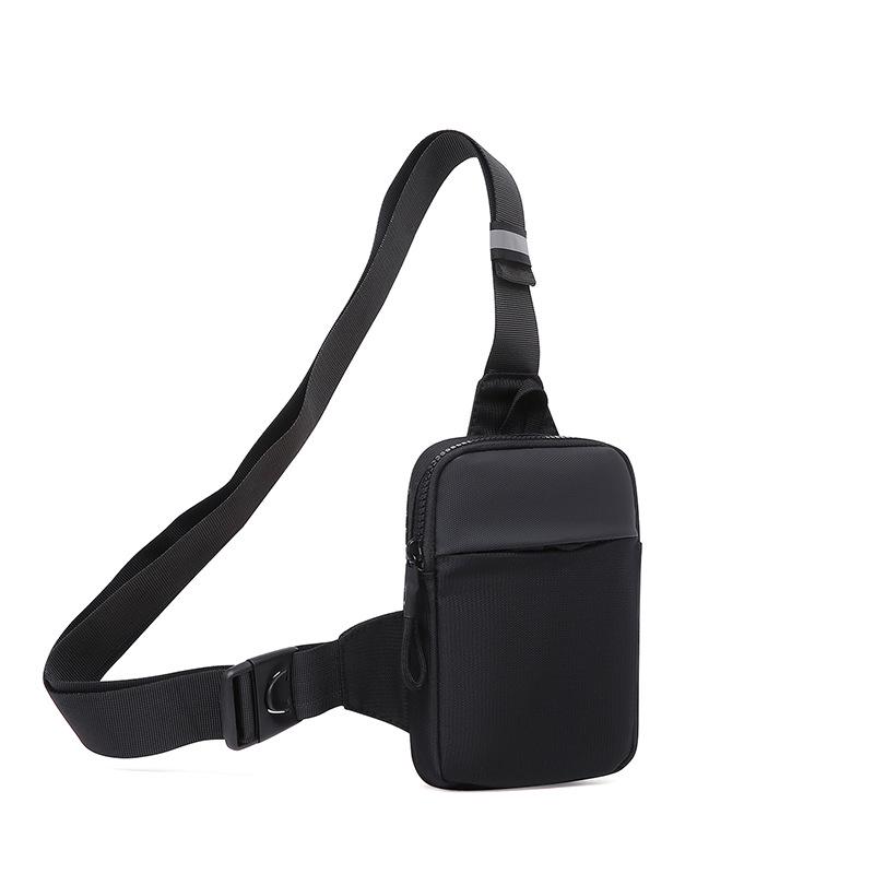 

Men s Lightweight Outdoor Sports Crossbody Bag – Stylish Travel Phone Chest Bag чорний