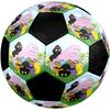 Pallone da Calcio Misura 5 Tema Barbapapa, Adatto sia per Partite Indoor che Outdoor, un Regalo Adatto a Tutti.