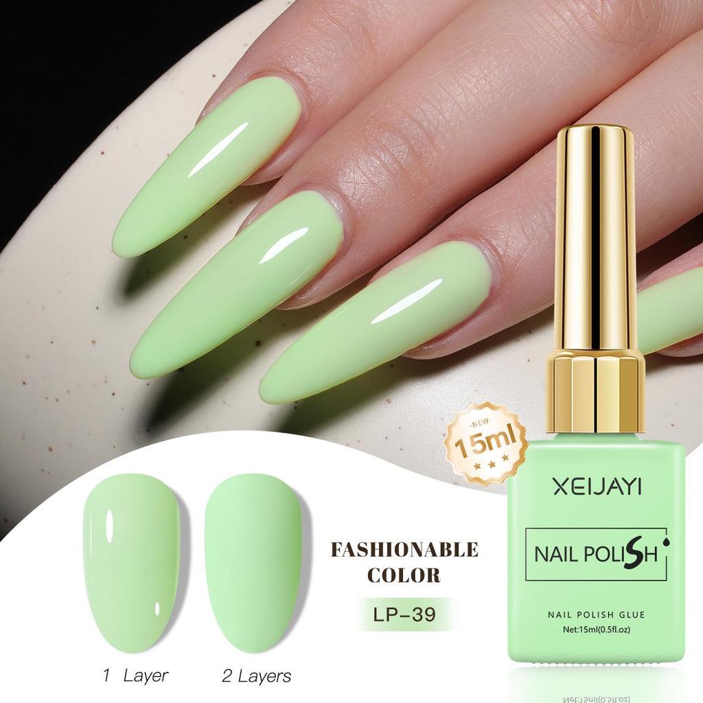 Vibrant Colored Square Bottle Nail Gel Polish - Internet Favorite for Highly Pigmented Nail Art