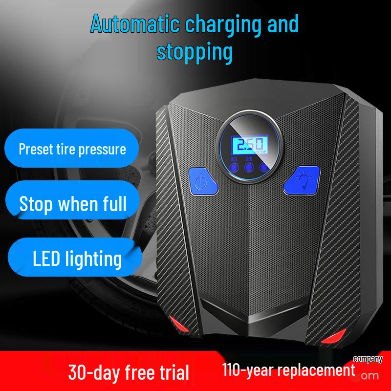 Portable 12V Digital Display Car Inflatable Pump Digital Display Version