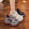 Daddy Shoes Women's 2025 Autumn and Winter New Casual Sports Shoes Muffin Sole Fashionable Versatile Thick Sole Inner Height Increase Women's Shoes