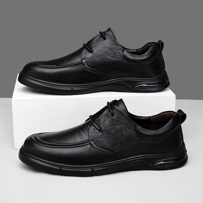 Men's Genuine Leather Loafers Handmade Men Driving Shoes Handmade Moccasins Walking Man Slip on Flats Leisure Walk Casual Shoes