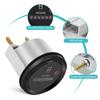Quartz Hour Meter, 12-36V DC AC Mechanical Round Hour Meter Waterproof Hour Gauge for Boat Auto Snowmobile Lawn Tractors Generators Car Truck Engine